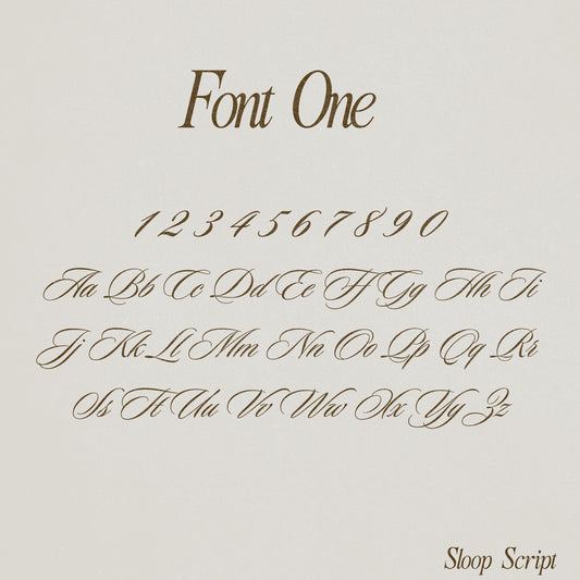 Custom silver love necklace