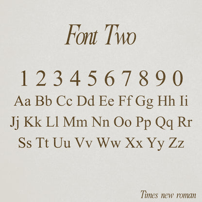 Custom silver love necklace