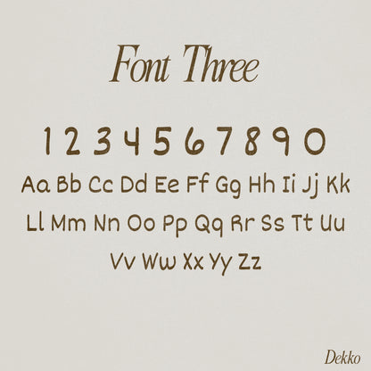 Custom silver love necklace