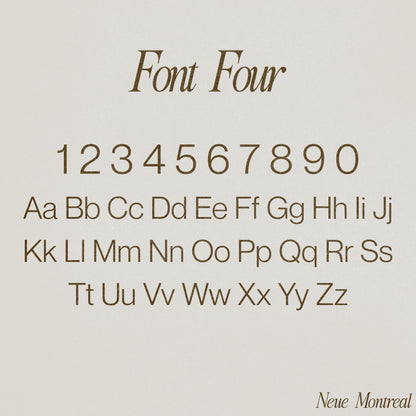 Custom silver love necklace